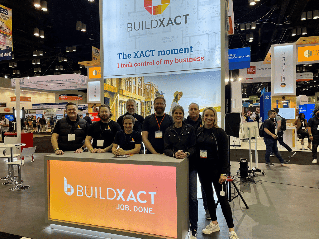 Buildxact staff at IBS 2022