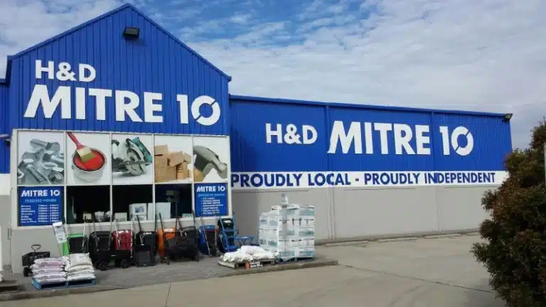 A photo of a Mitre 10 store