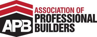 The Association of Professional Builders' logo