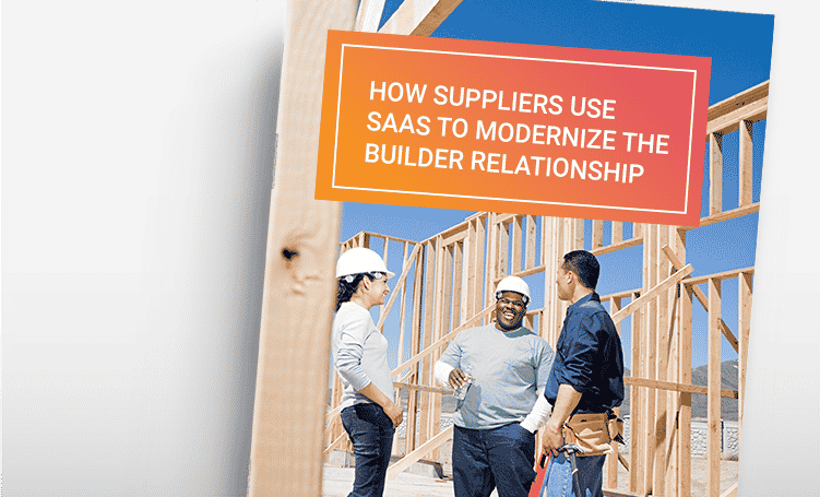 A cover image of our White Paper on suppliers modernising the builder relationship