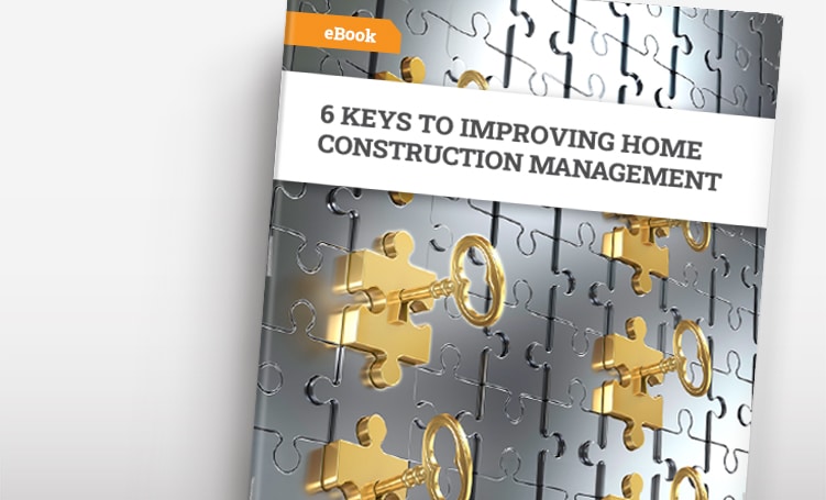 Cover for our eBook on improving home construction management