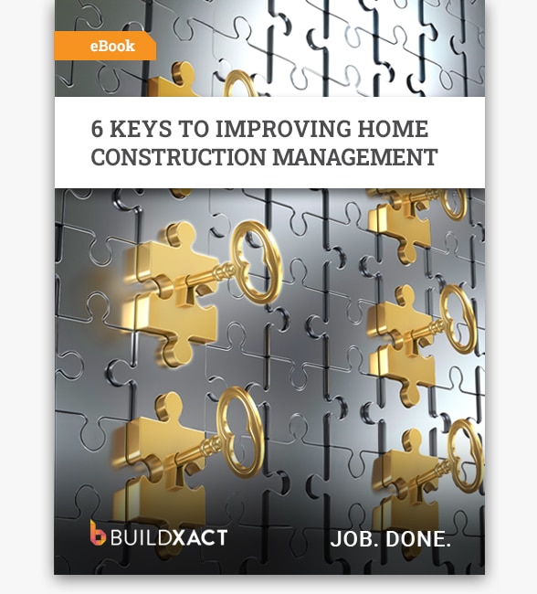 Cover image on the keys to improving construction management