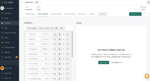 A Buildxact screenshot showing a Rendr import