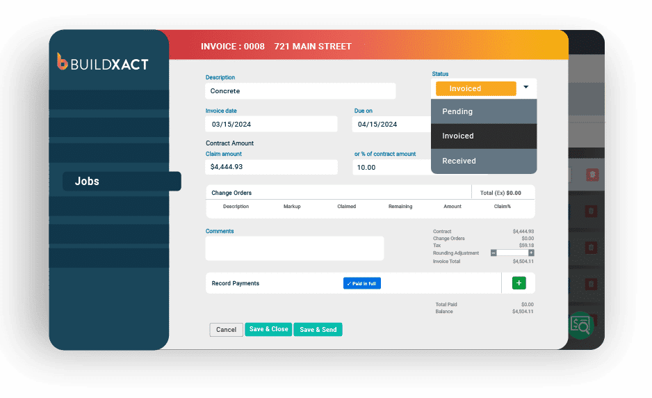Blu AI Construction Assistant | Buildxact AU