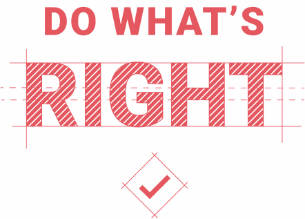 Buildxact company value - 'Do what's right'