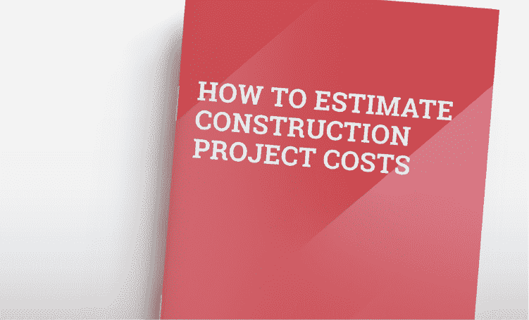 A cover image for our ebook on how to estimate construction project costs