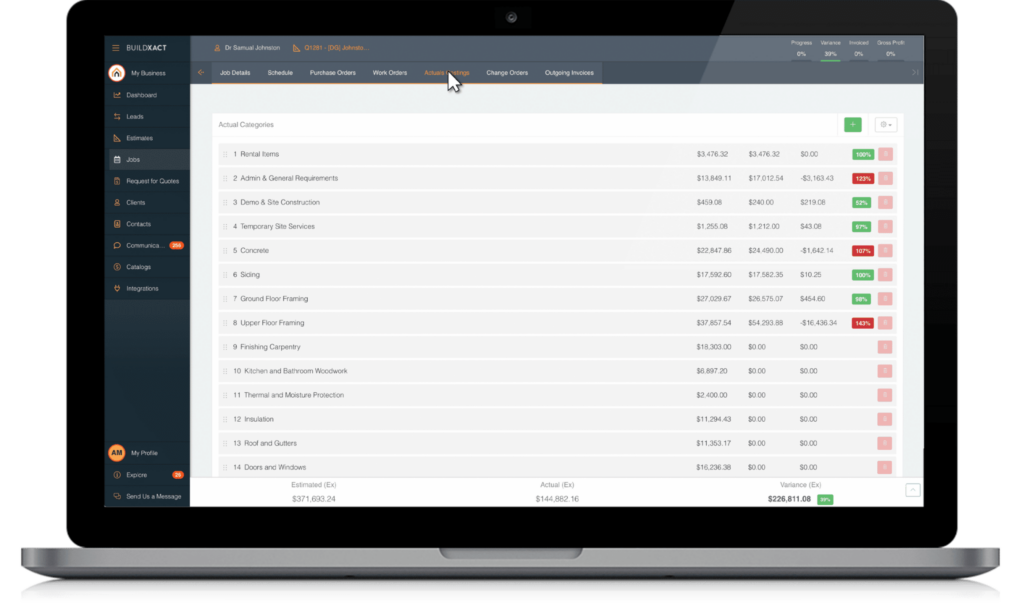Construction Management Software | Buildxact CA