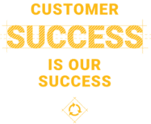 Buildxact Company Value - Customer success is our success in yellow