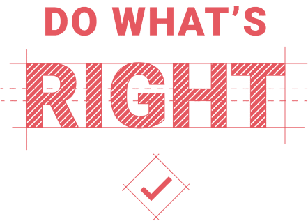 Buildxact company value - 'Do what's right'