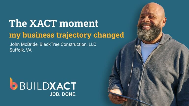 A cover image for Buildxact customer testimonial of Blacktree Construction LLC