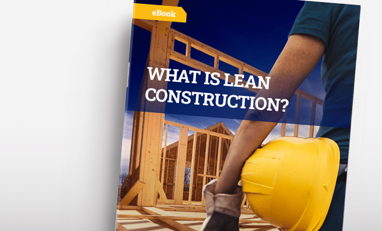 A cover image for our eBook on what is lean construction