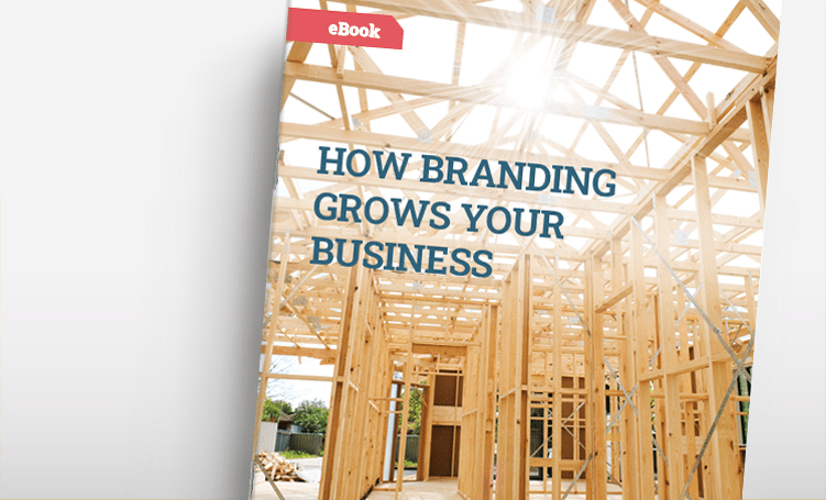 A cover image of our eBook on branding for your construction business