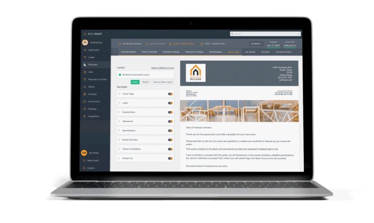 Construction Management Software | Buildxact US