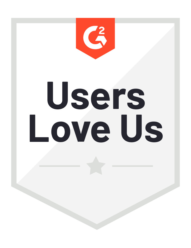 G2 user award badge to Buildxact