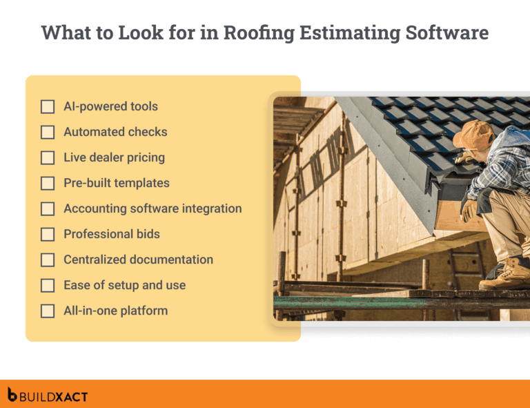 Best Roofing Estimating Software for Small Home Builders | Buildxact US